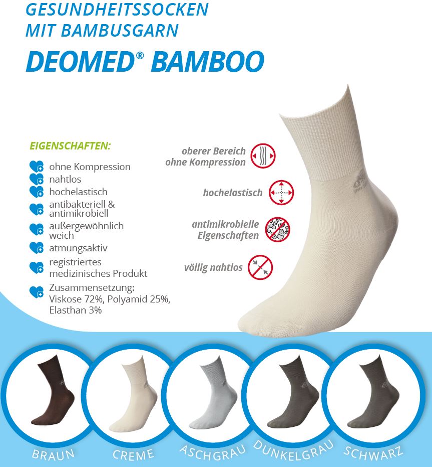 DEOMED Bamboo Socken