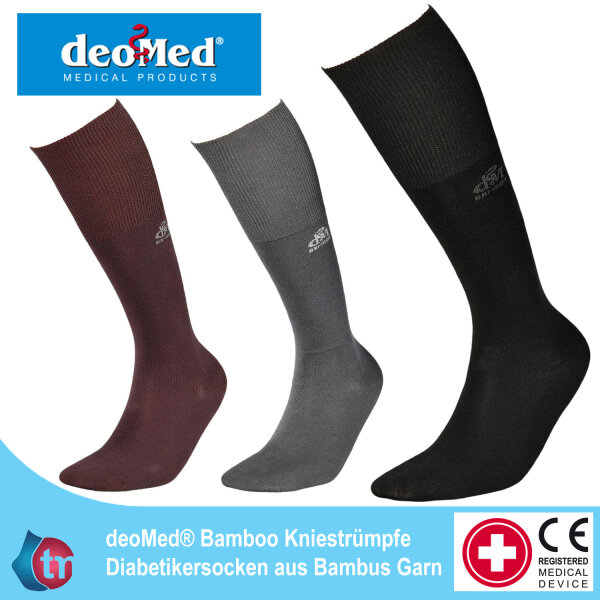 DEOMED® Bamboo Long Bambus-Kniestrumpf