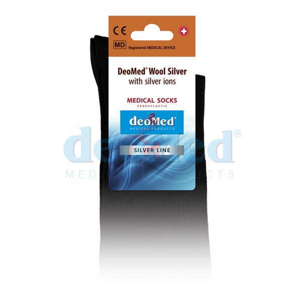 DEOMED® Wool Silver