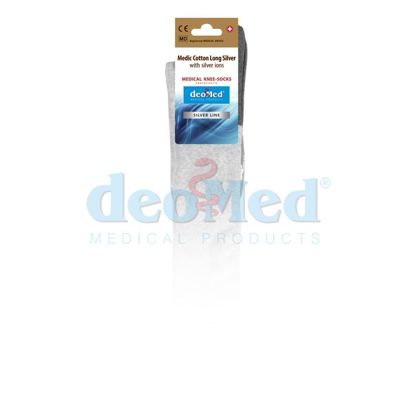 DEOMED® Medic Cotton Long Silver